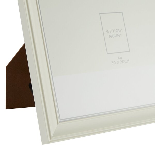 Curby White Photo Frame