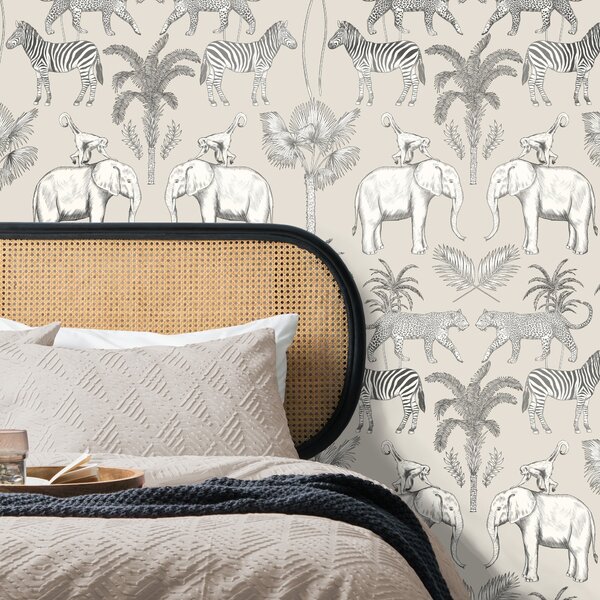 Safari Walk Wallpaper