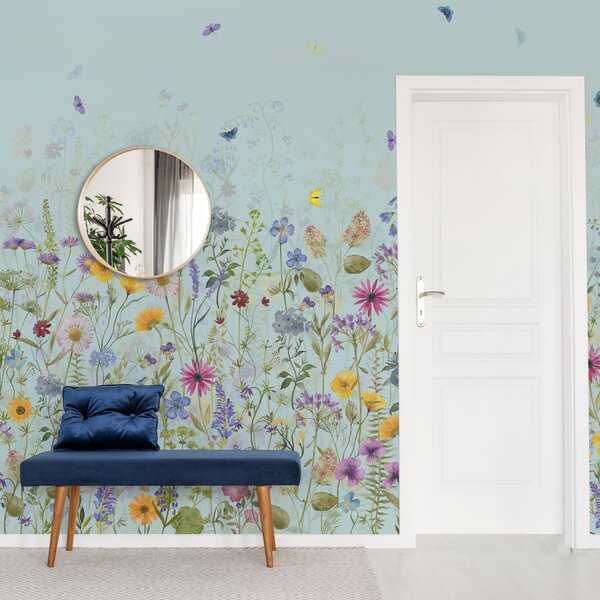 Spring Flowers Wall Mural