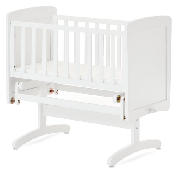 Obaby Gliding Crib, White Pine