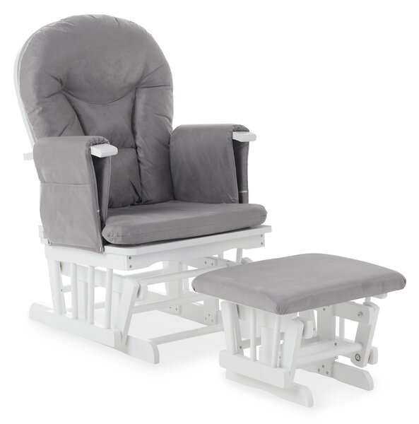 Obaby Reclining Glider Chair and Stool