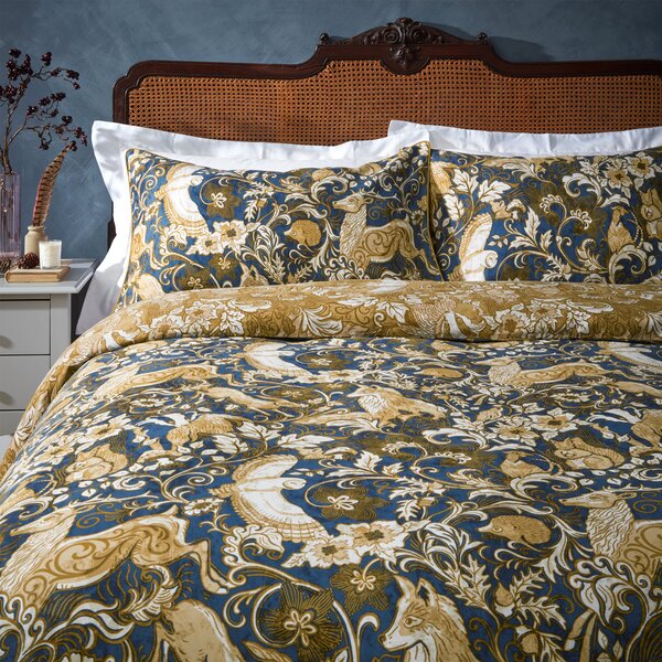 Paoletti Harewood 100% Cotton Duvet Cover & Pillowcase Set