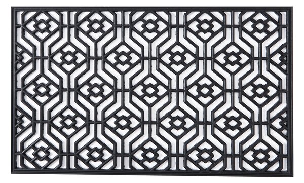 Geo Rubber Doormat