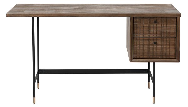 Pacific Arte Desk, Dark Acacia Wood