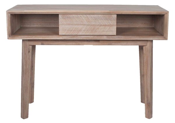 Pacific Kalmar 1 Drawer Dressing Table, Natural Acacia