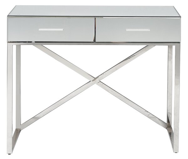 Pacific Rocco 2 Drawer Mirrored Dressing Table