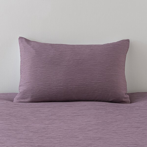 Alford Textured Duvet Cover and Pillowcase Set