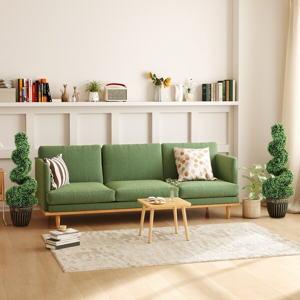 HOMCOM Set of 2 Artificial Plants, Topiary Spiral Boxwood Trees with Pot, for Home Indoor Outdoor Decor, 90cm Aosom UK