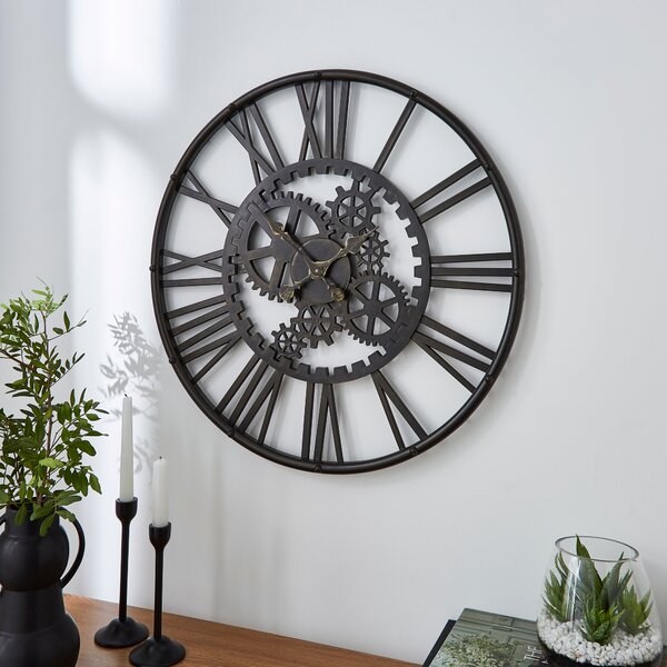 Cogs Indoor Outdoor Wall Clock