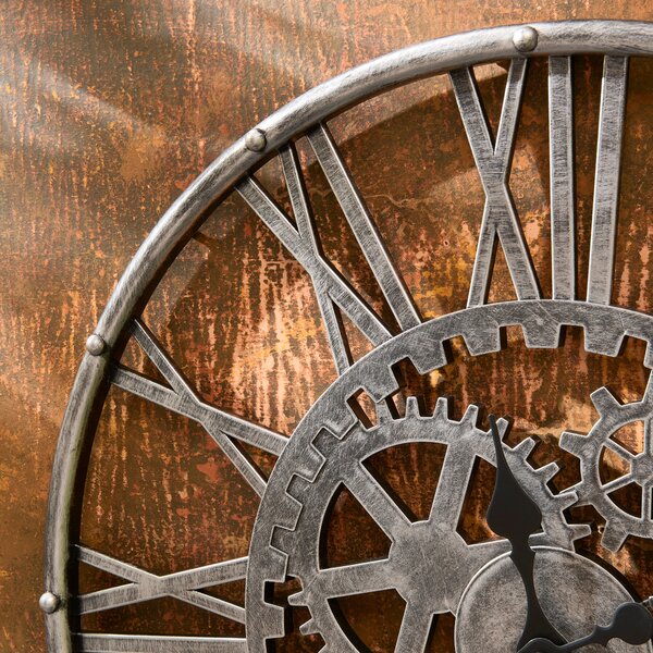 Cogs Indoor Outdoor Wall Clock