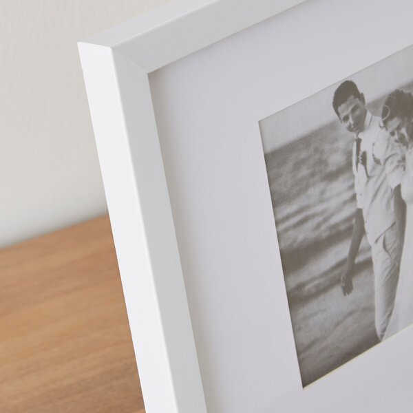 White Oversized Mount Rectangle Photo Frame