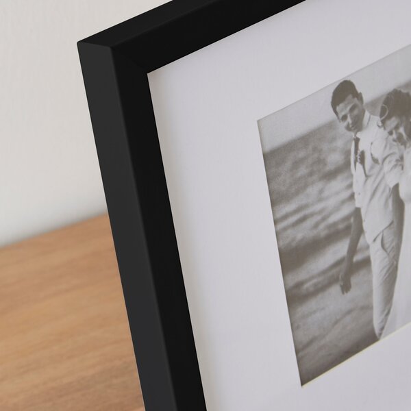 Black Oversized Mount Rectangle Photo Frame