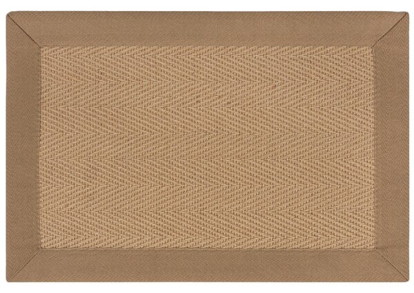 Herringbone Jute Border Doormat