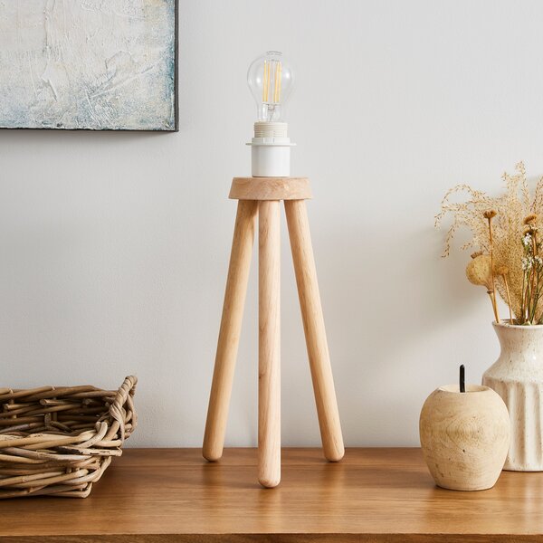 Tripod Paint Your Own Table Lamp Base