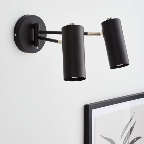 Leila Dual Spotlight Wall Light