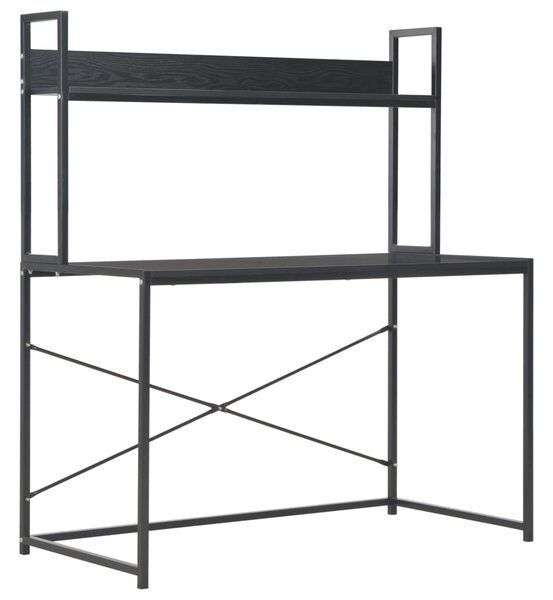 Computer Desk Black 120x60x138 cm