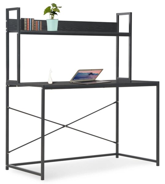 Computer Desk Black 120x60x138 cm