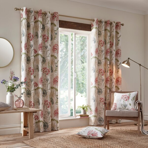 Country Meadow Eyelet Curtains