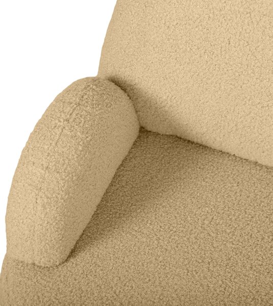 AIYAPLAY Kids Sofa Kids Armchair, Bear Shaped Toddler Chair for Bedroom Playroom Living Room, Aged 18 Months to 3 Years, Khaki Aosom UK