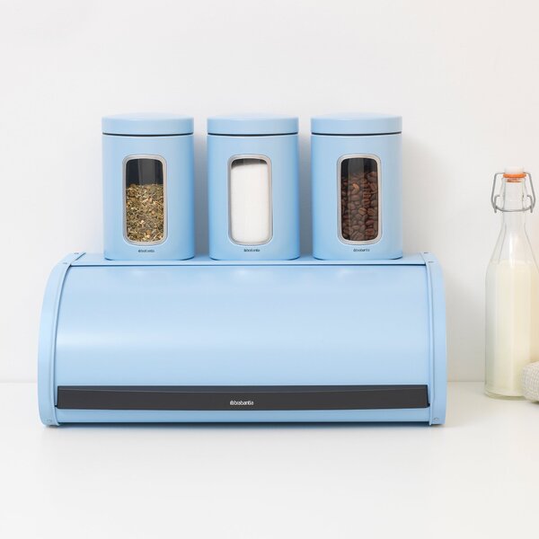 Brabantia Dreamy Blue Roll Top Bread Bin