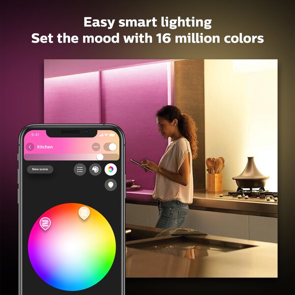 Philips HUE Smart LED 2m Lightstrip Kit