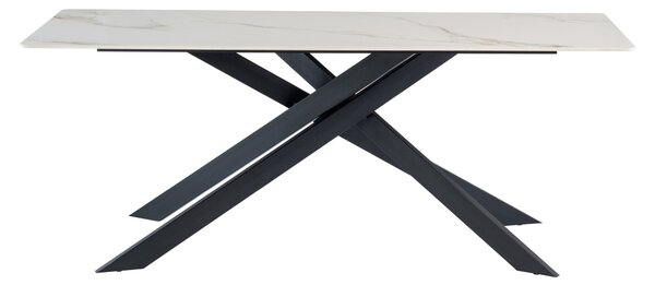 Camilla Large 6 Seater Dining Table, Sintered Stone