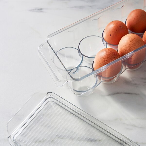 Clear Fridge Storage Egg Box