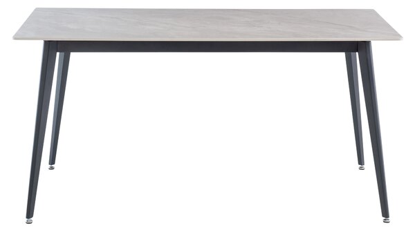 Ivy 6 Seater Dining Table, Sintered Stone