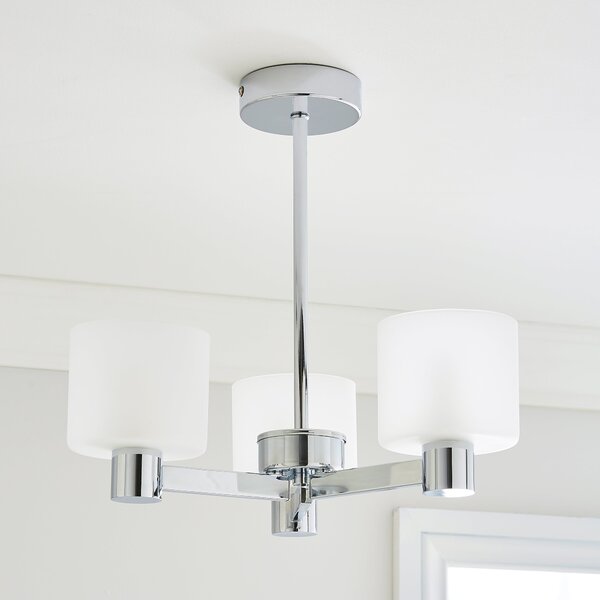 Erin 3 Light Semi Flush Ceiling Light