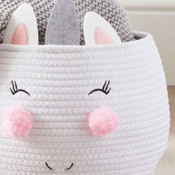 Unicorn Rope Storage Basket