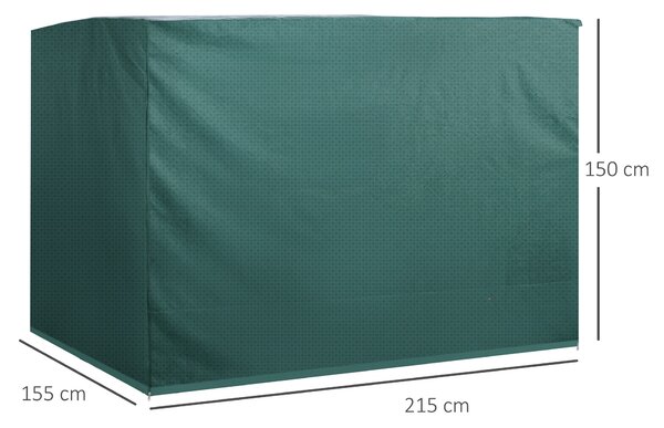 Outsunny Large Patio Swing Chair Cover Outdoor Garden Furniture Protector Wind UV