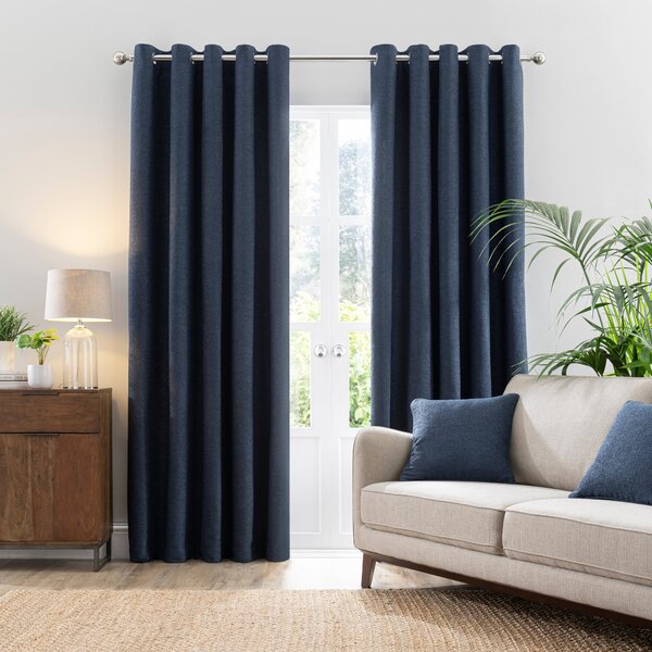 Boucle Eyelet Curtains