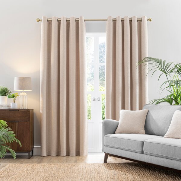 Boucle Eyelet Curtains