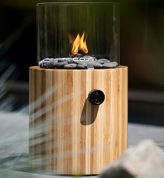 Cosiscoop Bamboo Fire Lantern Table Top Heater