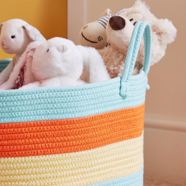 Rainbow Soft Storage Basket