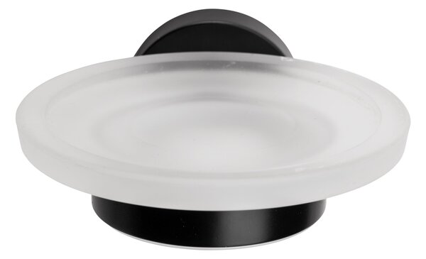 Epsom Flexi-FixTM Matt Black Soap Dish & Holder