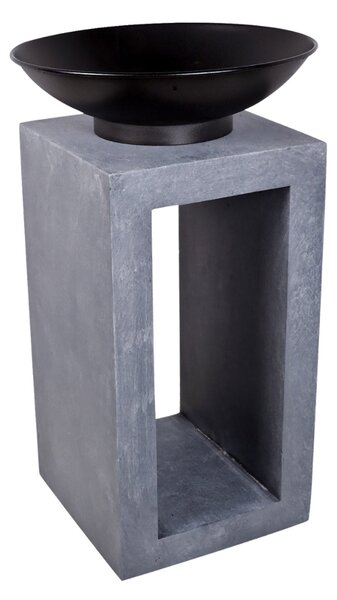 Fire Pit & Square Console Cement