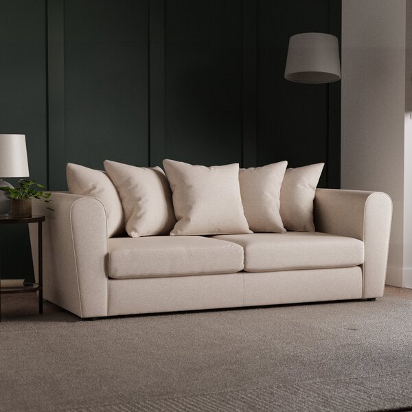 Blake Soft Texture Fabric 3 Seater Sofa