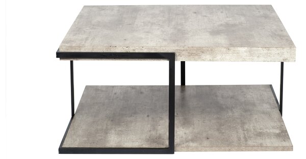 Pacific Jersey Lam Coffee Table, Grey Wood Effect