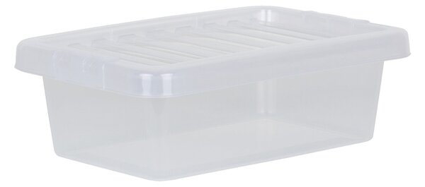 Wham Crystal Set of 8 Clear Boxes & Lids, 4L