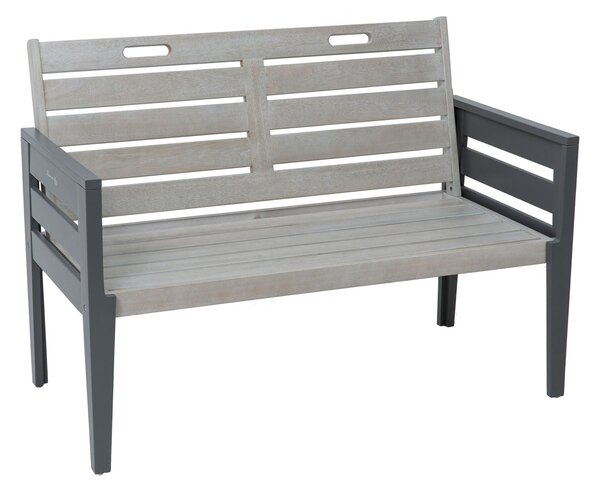 Grigio 2 Seater Garden Bench