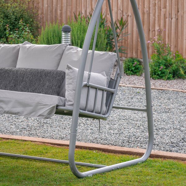 Newmarket 3 Seater Swing, Grey