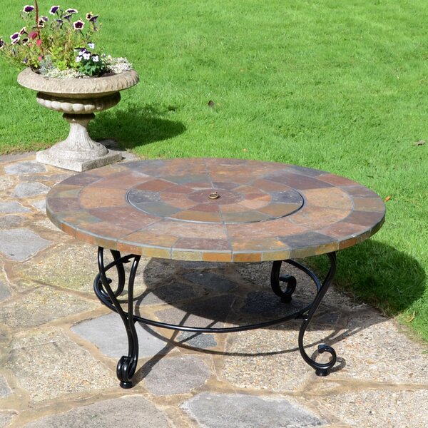 Bayfield Coffee Table Firepit 89cm