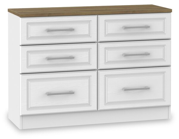 Talland 6 Drawer Wide Chest of Drawers | Roseland Furniture