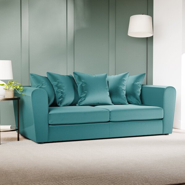 Blake Curved Arm Opulent Velvet 3 Seater Sofa