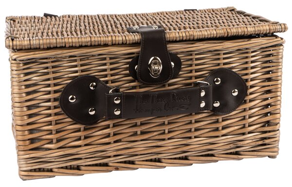 Three Rivers 2 Person Picnic Basket with Picnicware