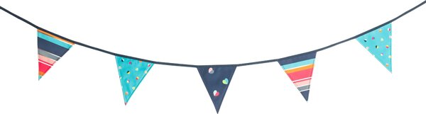 Mini Confetti Bunting