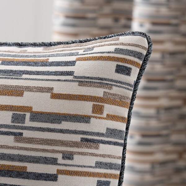 Matrix Ochre Boucle Cushion