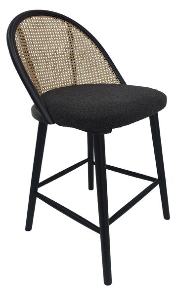 Luella Boucle Bar Stool