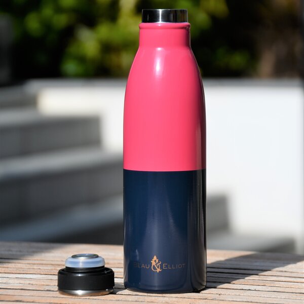 Colour Block Stainless Steel Insulated Water Bottle